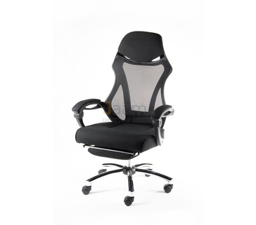 Кресло H-007 А black (black plastic)
