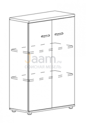 Мебель для персонала Шкаф средний закрытый 9364 БП