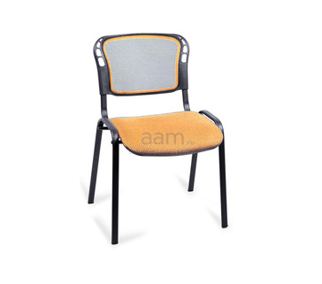 Офисный стул Изо черный сетка