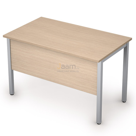Мебель для персонала Стол прямолинейный на металлических опорах 2МД.108