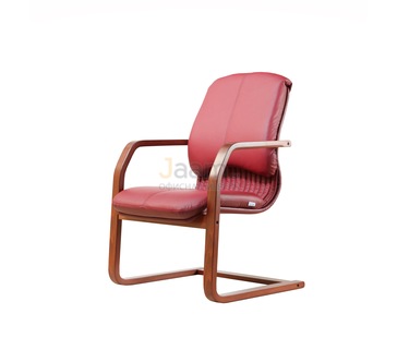 Офисный стул Мара/В Кожа стандартная/база дерево