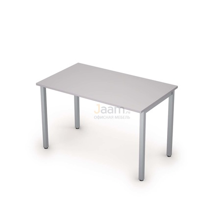 Мебель для персонала Стол прямолинейный на металлических опорах 2М.108
