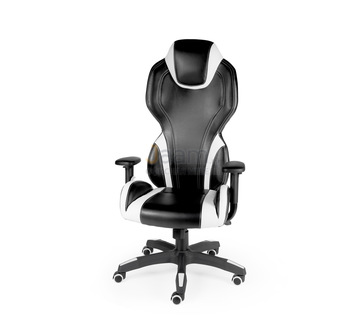 Кресло F1 CX0912H01 чёрно-белое