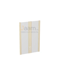 Мебель для персонала Двери средние стекло в рамке комплект БВ-91.5