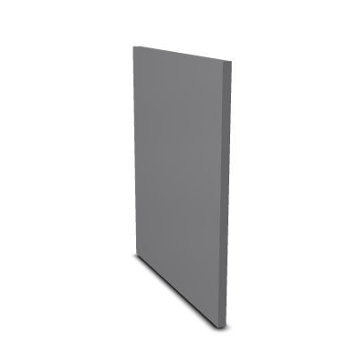 Боковая панель правая Valde LAN1P 40x920x1110 (Белый)