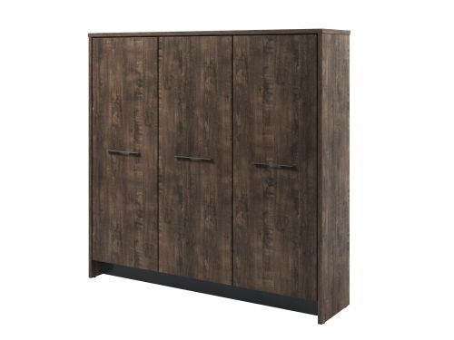 Шкаф для документов трехсекционнный Torston T-33-13 2200x520x2120 (Дуб Бунратти/Антрацит)