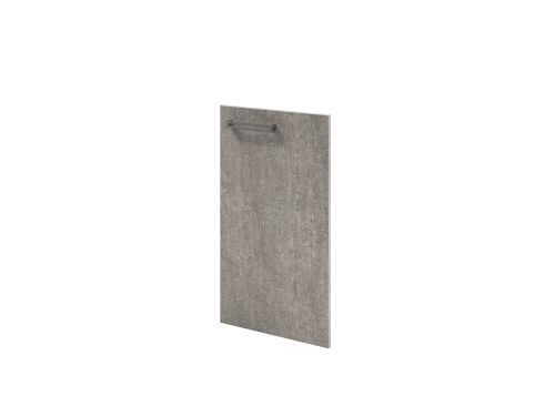 Дверь низкая правая Solution D-011 395x18x717 (Бетон/Кашемир)