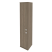Шкаф высокий узкий, левый Style Л.СУ-1.3Л 412x410x1980
