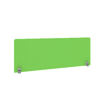 Экран тканевый Style Л.ТЭКР-2 Ткань зеленая/крепление серое 1180x22x450