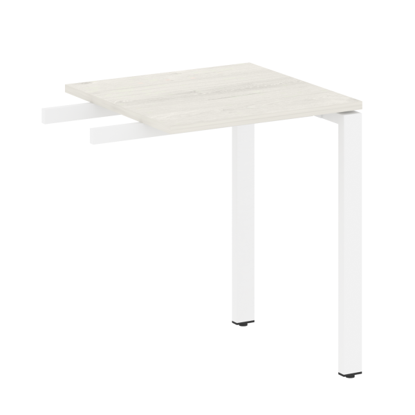 Приставной элемент Metal System Style БП.ПР-1 600x600x750 (Дуб Наварра/Белый металл)