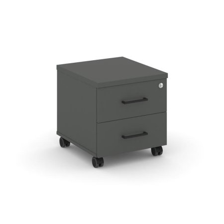 Тумба мобильная 2 ящика стандартные колеса SN.TM-001 (416х460х437)