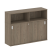 Шкаф-купе приставной Metal System Style Б.ШК-2 Т 1475x410x1098