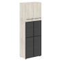 Шкаф комбинированный LOFTIS LHC 80.2 800х430х2253