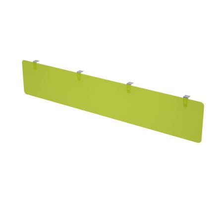 Экран подстольный оргстекло Gloss 9НЭК.020.1 Киви 1400x4x300 (Белый премиум)