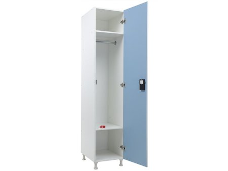 Шкаф для раздевалок WL 11-40 EL голубой/белый (Голубой | Белый)
