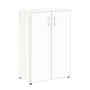 Шкаф для документов со стеклом белым LT.ST-2.4 R white