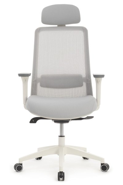 Офисное кресло Work W-218C WHITE Светло-серый