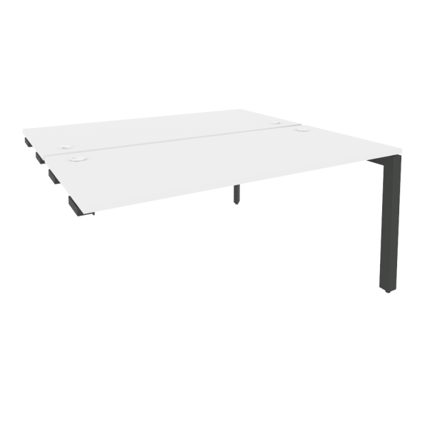 Стол-приставка двойной на П-образном м/к к опорным элем. Onix O.MP-D.SPR-4.7 1580x1475x750