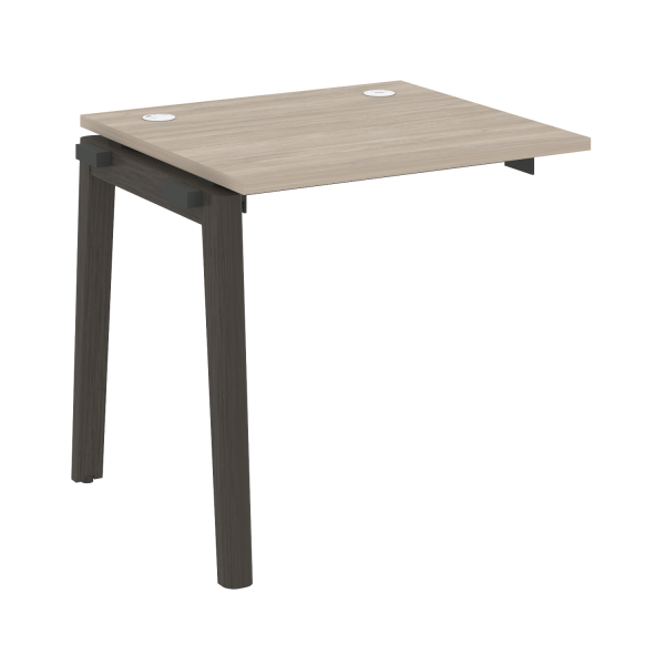 Наборный элемент рабочей станции на деревянных опорах Onix Wood OW.1.NRS-0.7 780x720x750