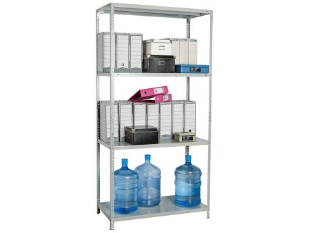 Стеллаж MS Standart 200KD/100x60/4 (Серый)