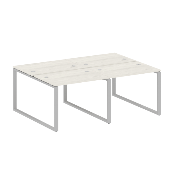 Рабочая станция Metal System Style БО.СМ-4.1 2000x1475x750 (Дуб Наварра/Серый металл)