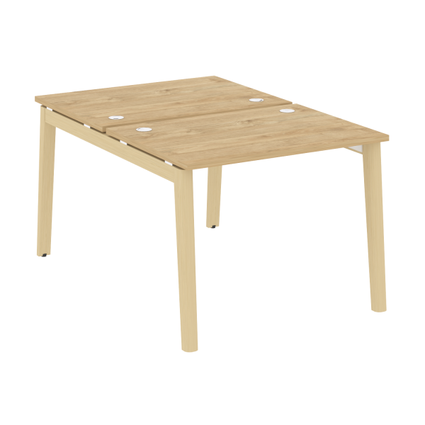 Рабочая станция на деревянных опорах Onix Wood OW.D.RS-2.1.7 980x1475x750