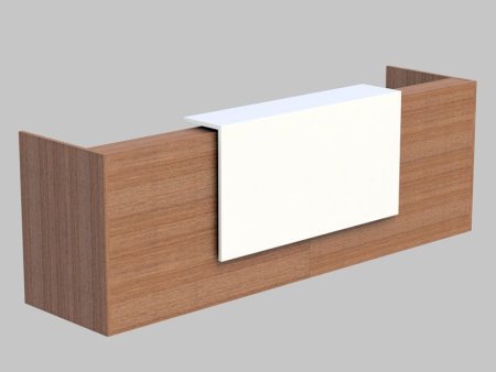 Композиция из 2 прямых модулей Z2 Z2C01 2460x880x1130 (Орех каналетто)