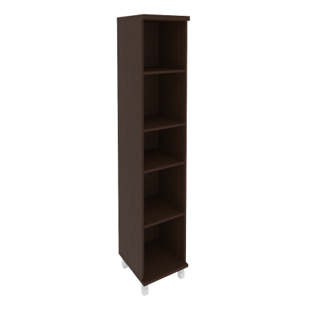 Стеллаж узкий высокий First KSU-1 400x430x2060 (Венге)