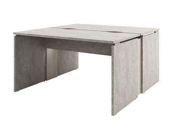 Стол-тандем письменный Solution D-24 1400x1432x750