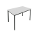 Стол письменный на металлокаркасе Slim С.СП-4 1180x720x750