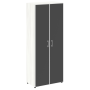 Шкаф для документов со стеклом черным LT.ST-1.10 R black