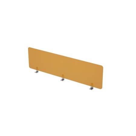 9БР.150.1 Барьер оргстекло, фронтальный (1000x4x400) (Orange)