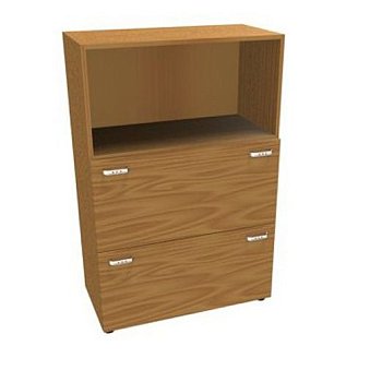 Шкаф средний, 2 ящика для файлов Z2 IDE286M 860x450x1310