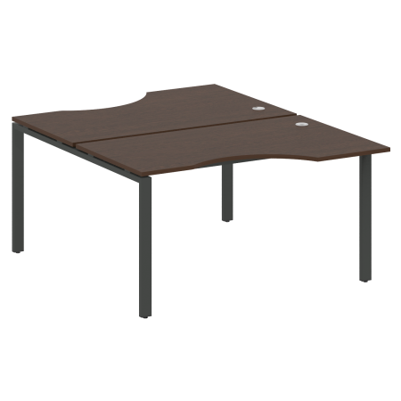 Рабочая станция криволинейная Metal System Style БП.РАС-СА-2.2 1400x1835x750