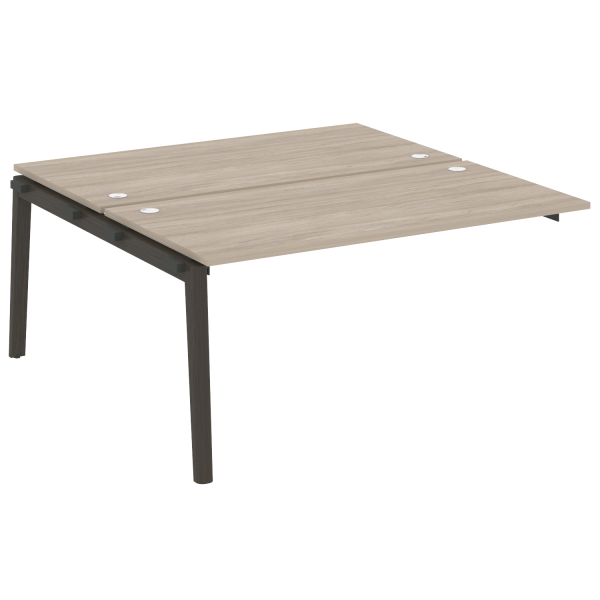 Наборный элемент рабочей станции на деревянных опорах Onix Wood OW.2.NRS-4.8 1580x1635x750