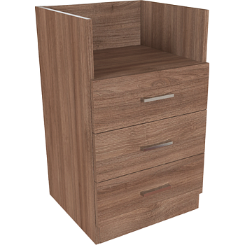 Корпус тумбы к эргономичным столам Авантаж В-804 430x550x740