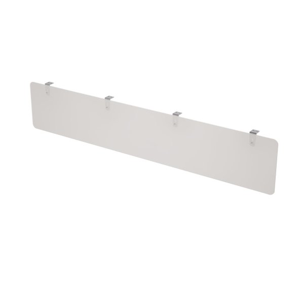 Экран подстольный оргстекло Gloss 9НЭК.030.1 Молочный 1600x4x300 (Ivory)