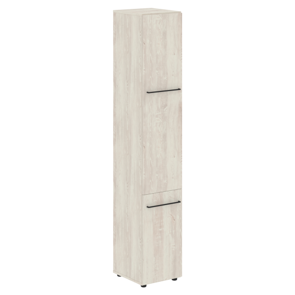 Шкаф колонка с глухими малыми и средними дверьми LOFTIS LHC 40.3 400х430х2253
