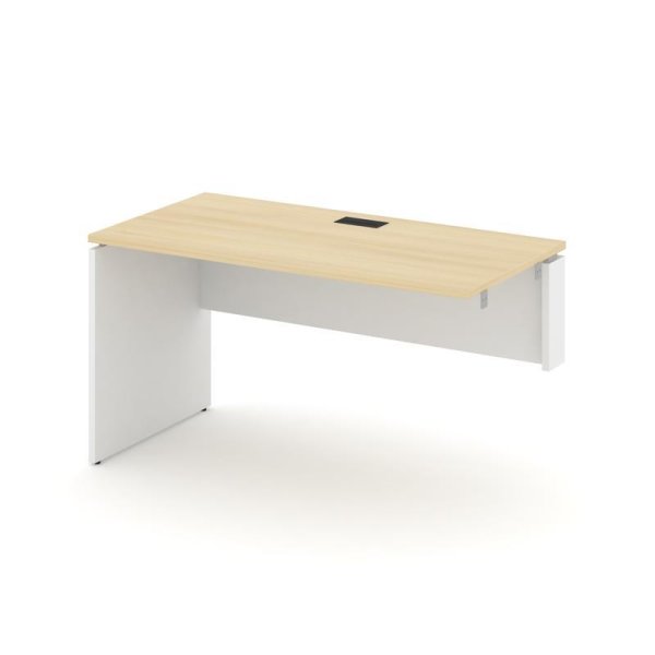 Стол-приставка к опорным элементам SN-D.OPRS-002(R) (1180х600х750) (Акация Лорка/Белый)