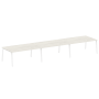 Стол для переговоров (3 столешницы) на А-образном м/к Metal System Style БА.ПРГ-3.5 5400x1235x750