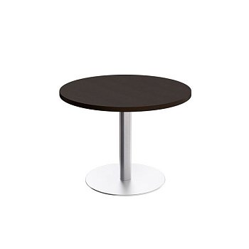 Стол для переговоров круглый на опоре-колонне Борн B 323 1100x1100x750