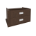 Блок ящиков боковой Maris SH.YB-4 671x478x370