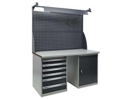 Верстак Expert T WTH150 комплект6 (ExpTWTH150.T6/T1.021) (Серый)