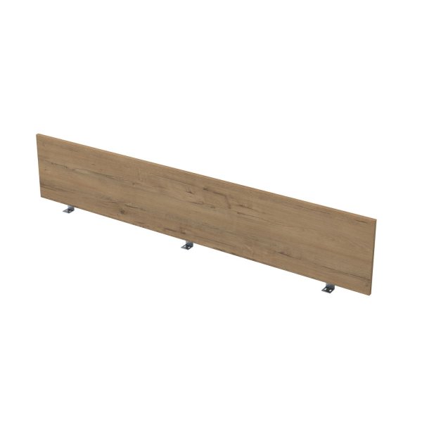 9БР.009.1 Барьер из ЛДСП , фронтальный (1600x16x300) (Teakwood)