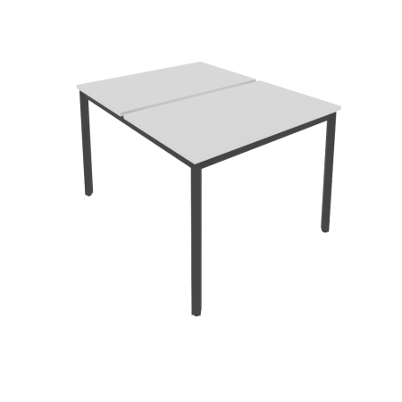 Рабочая станция на металлокаркасе Slim С.СП-3.2 980x1235x750 (Серый/Антрацит металл)
