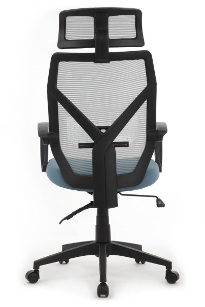 Офисное кресло Oliver RCH W-203AC Черный пластик | Синий