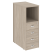 Тумба 4 ящика завершающая, левая Onix O.R-TV-4L 436x767x1185