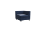 Секция с подлокотником одноместная левая PR.SP-1 (L)