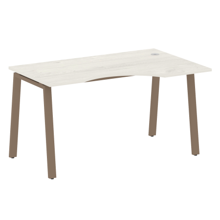 Стол криволинейный правый Metal System Style БА.СА-2 Пр 1400x900x750