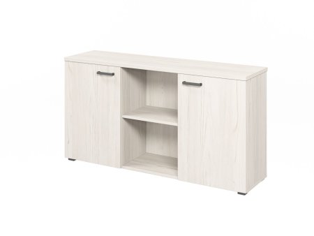 Тумба приставная к 2м столам с экраном L-681 1419х376х750